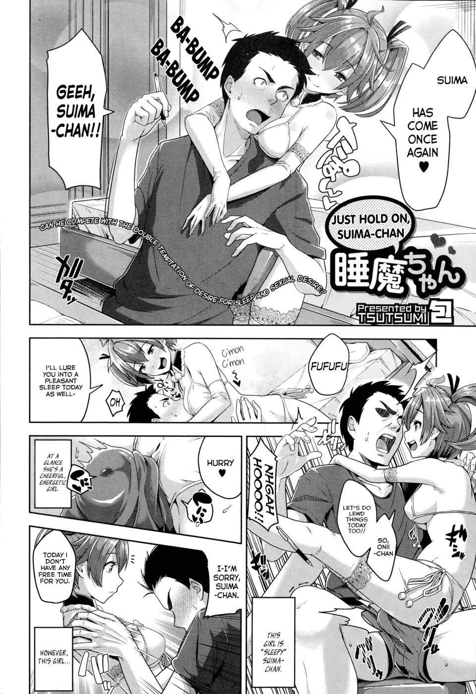 Hentai Manga Comic-Just Hold On, Suima-chan-Read-2